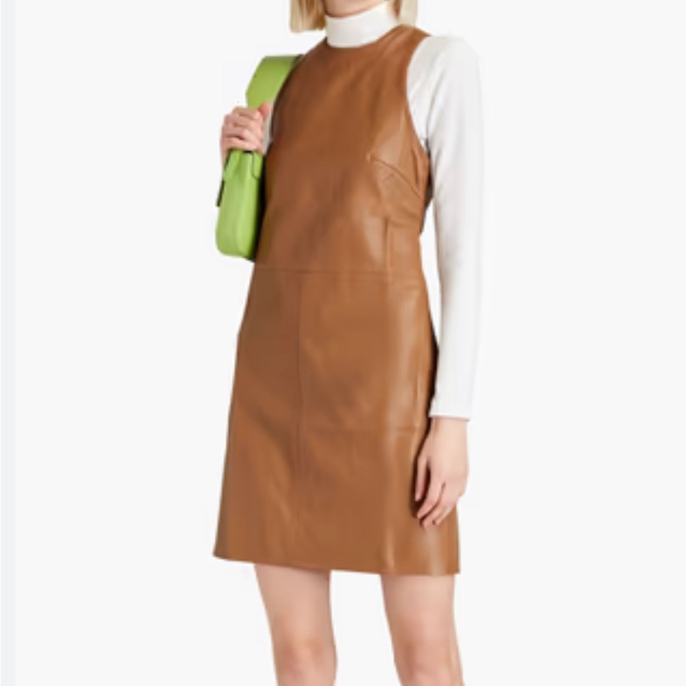 The Row Lambskin Leather dress